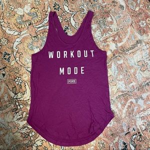 EUC Victoria's Secret PINK Workout Tank, size small